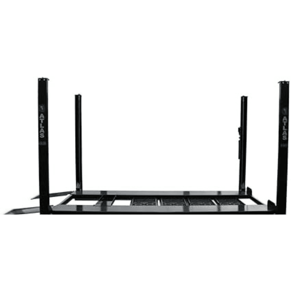 Atlas Automotive Equipment Atlas Equipment Garage PRO8000EXT Extra Tall Portable Hobbyist 8 000 Lb. Capacity 4-Post Lift