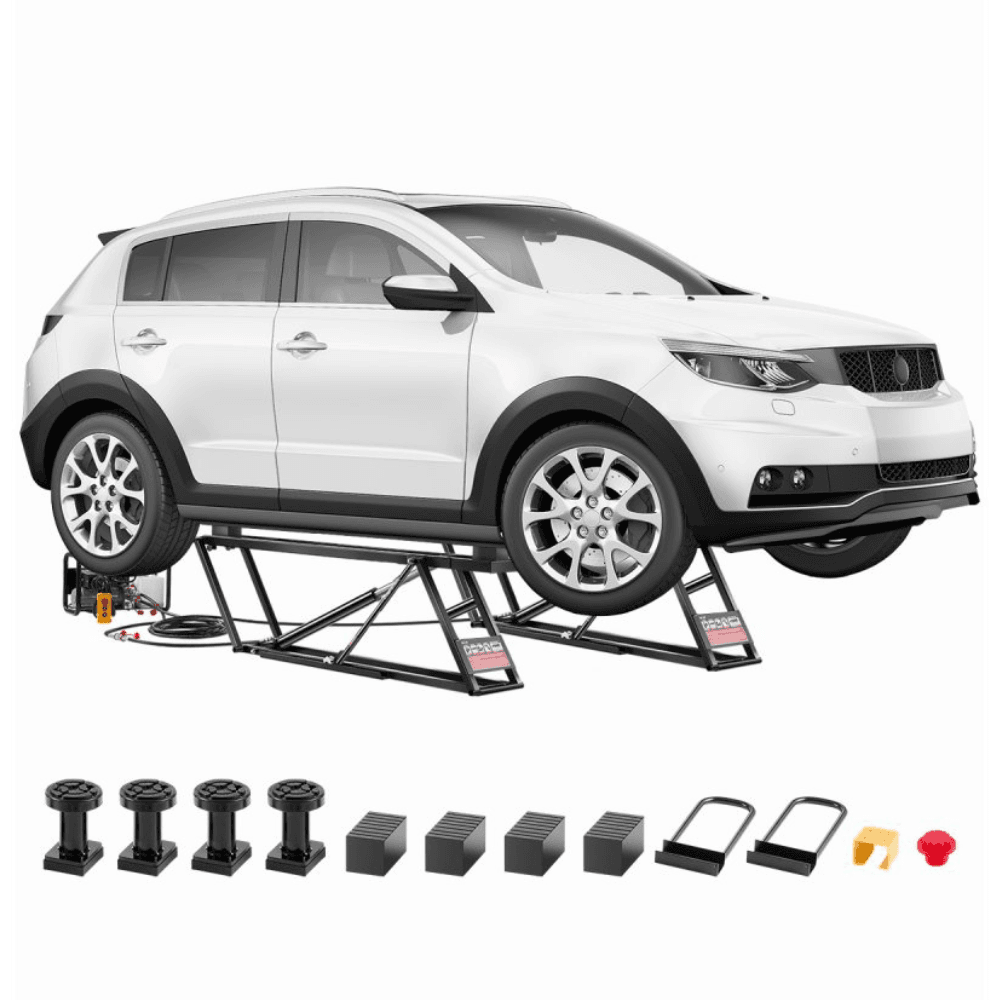 5,000 LB Adjustable Car Lift with Remote Control – Perfect for Home Garages