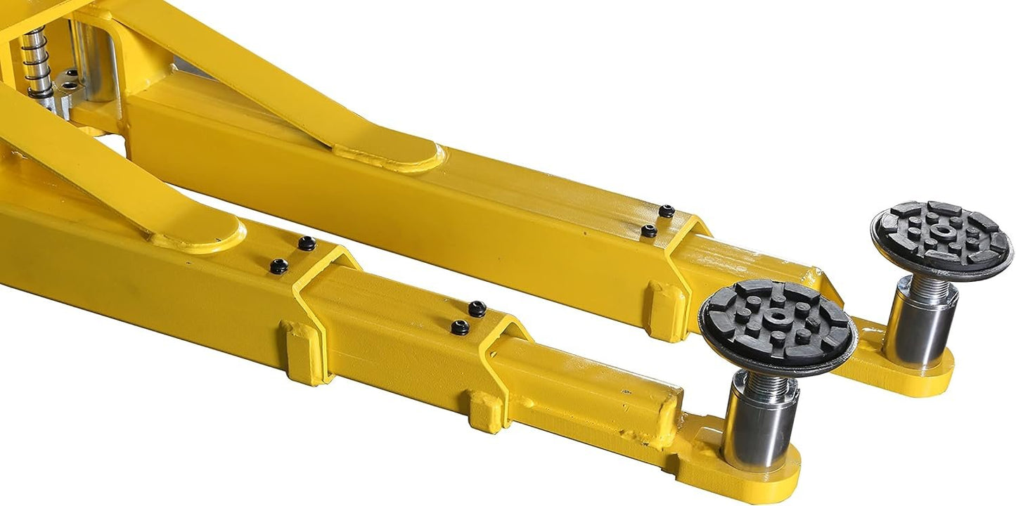 APlusLift HW-10KOH-A 10000LB Two Post Overhead Clear Floor Car Lift/Industry Leading 3 Year Warranty