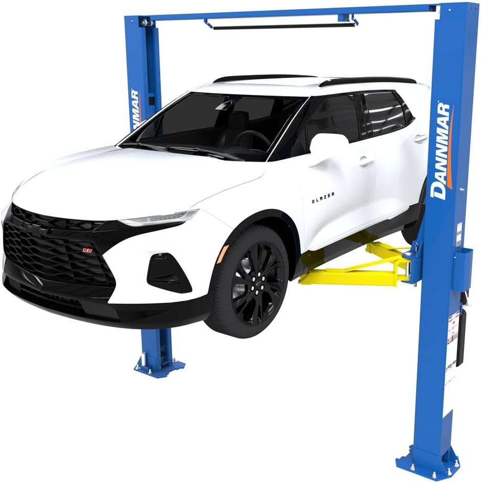D2-10C – 10,000lb Capacity – Symmetric Two Post Car/SUV/Truck/Vehicle/Automobile Lift – Home/Shop/Garage/Mechanic Use