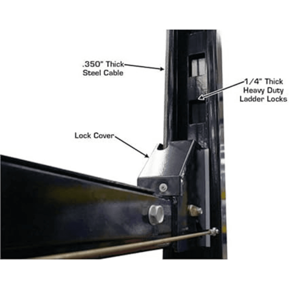 8000 LB Extra Tall Hobbyist 4-Post Lift – Atlas APEX8-EXT