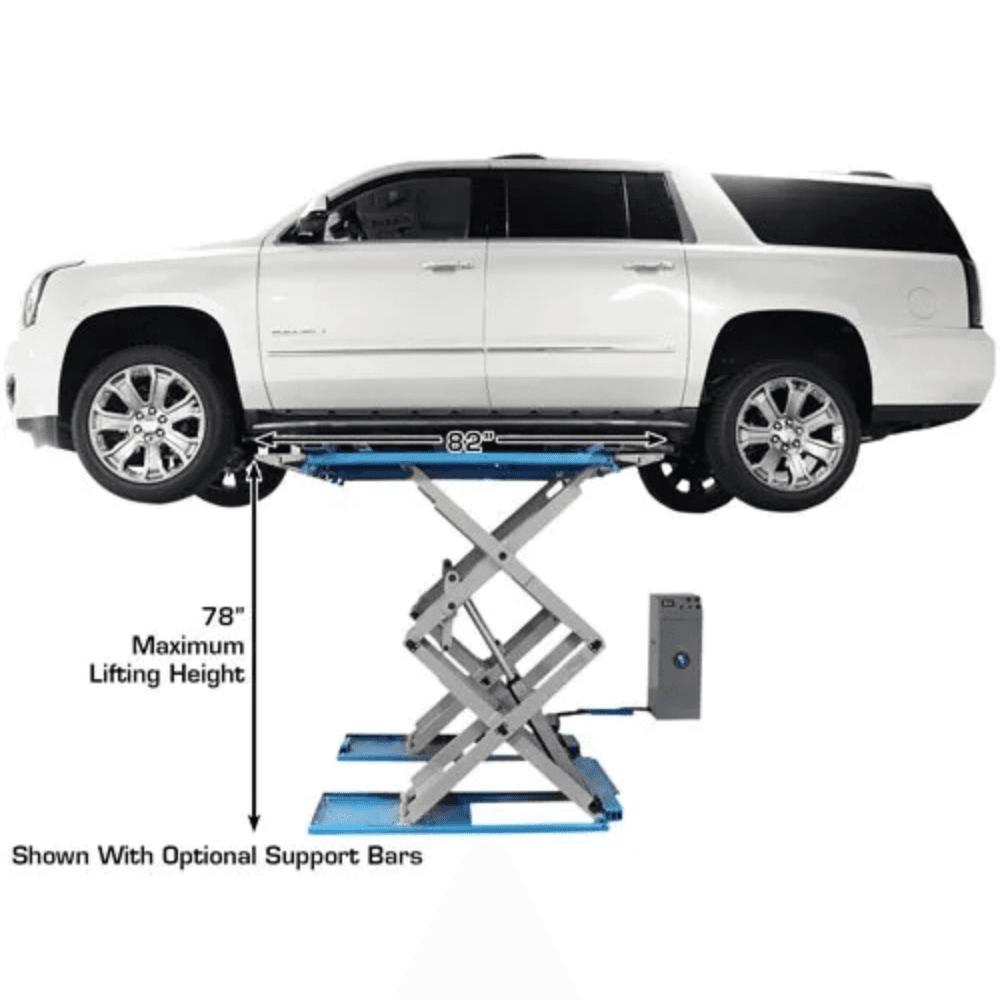 Atlas 9000 LB High Rise Scissor Lift