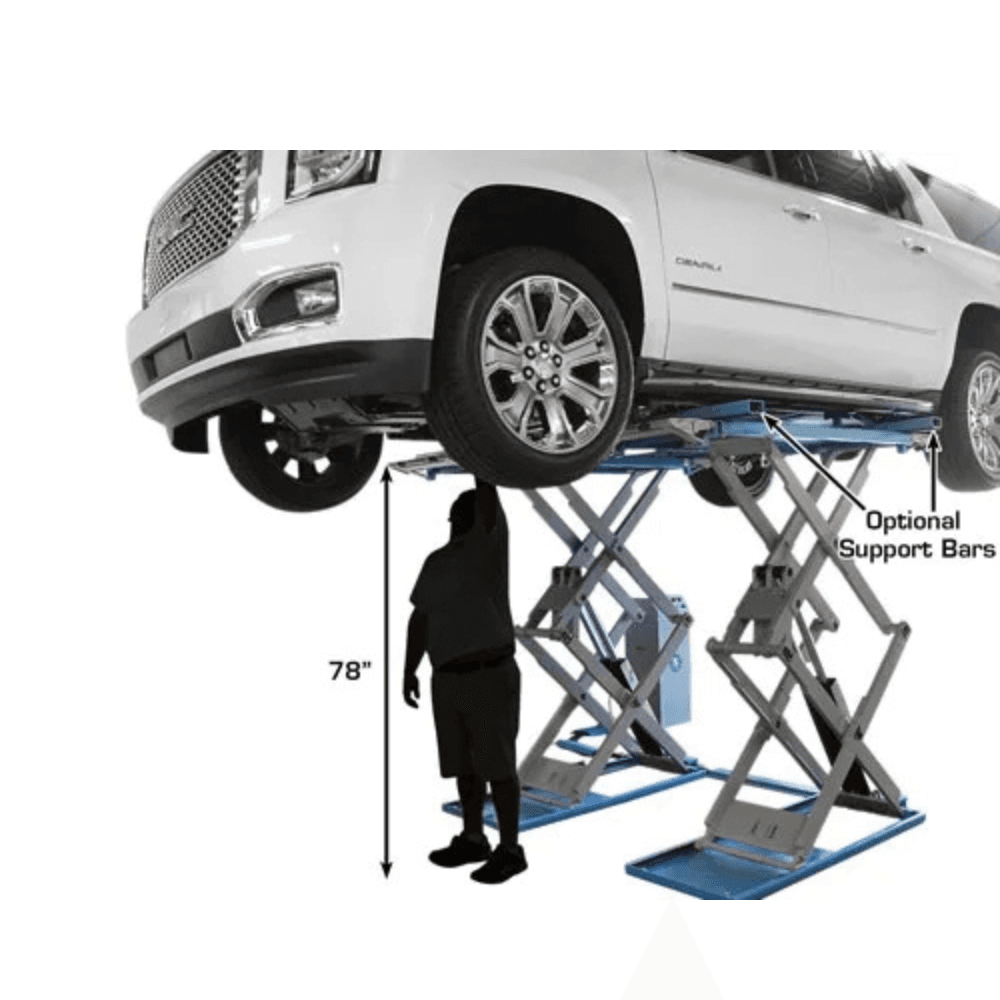 Atlas 9000 LB High Rise Scissor Lift