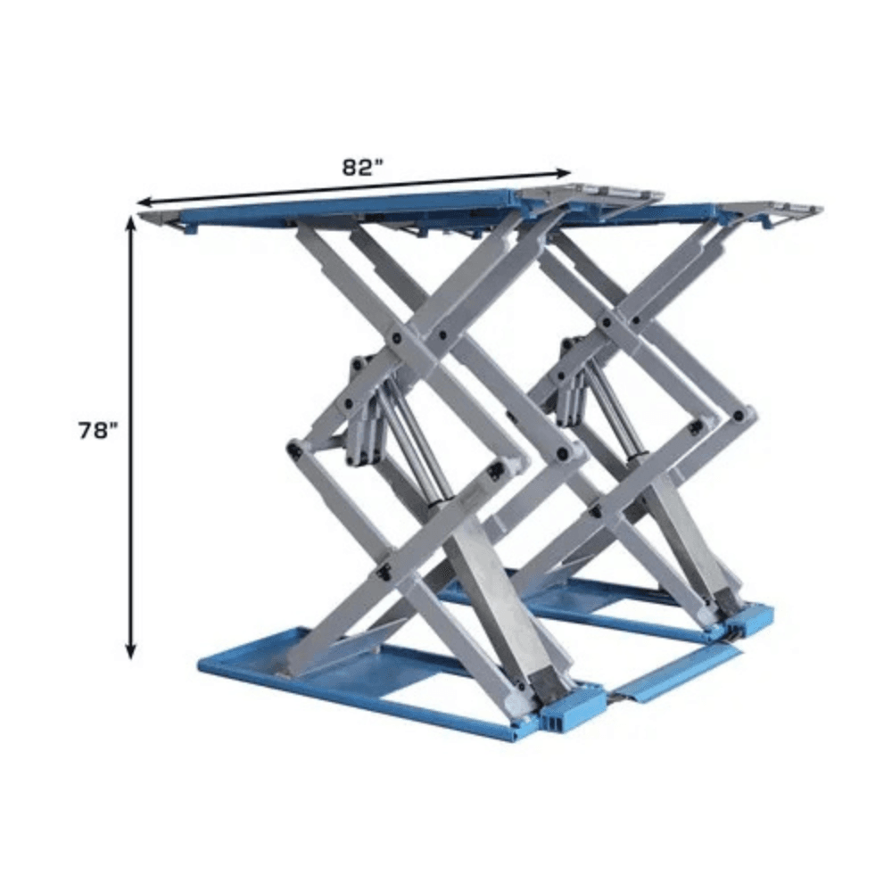 Atlas 9000 LB High Rise Scissor Lift