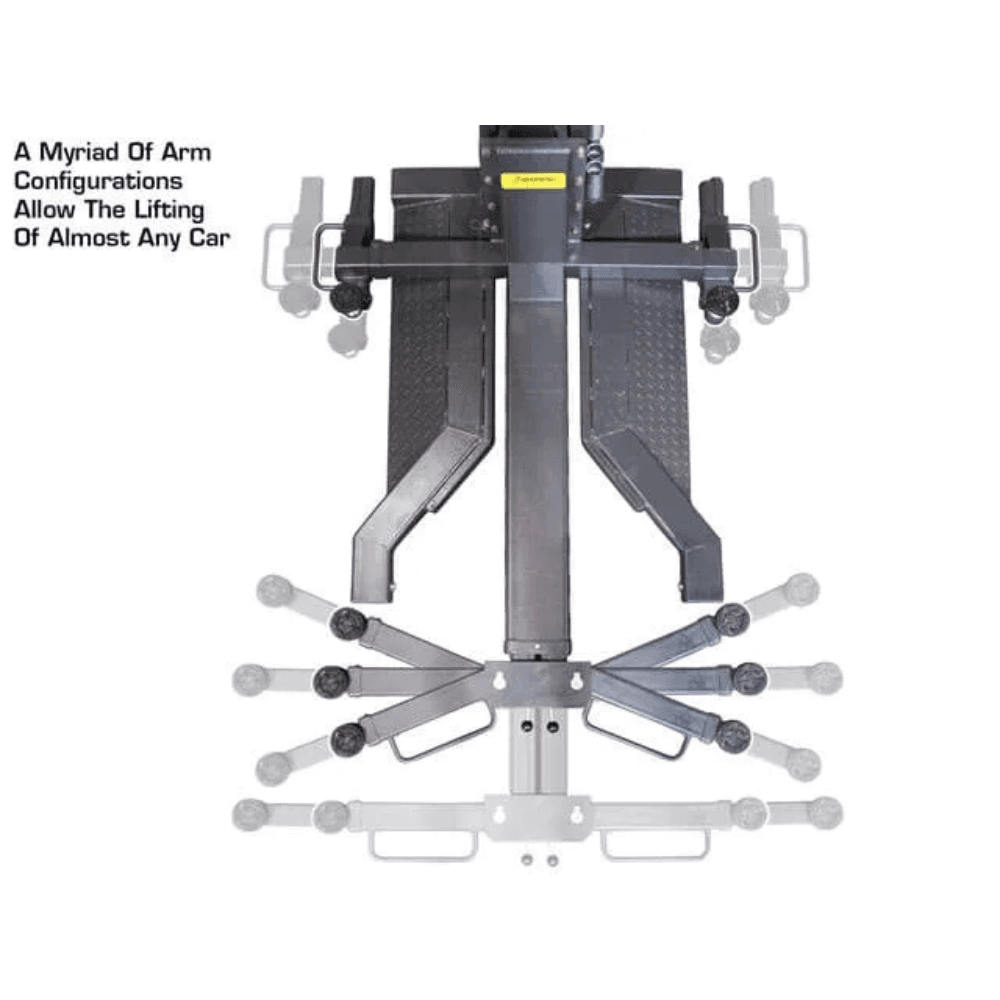 Atlas Single-Post Lift 6000 Lb – Capacity Portable – ATEXH-PSP-6000-FPD
