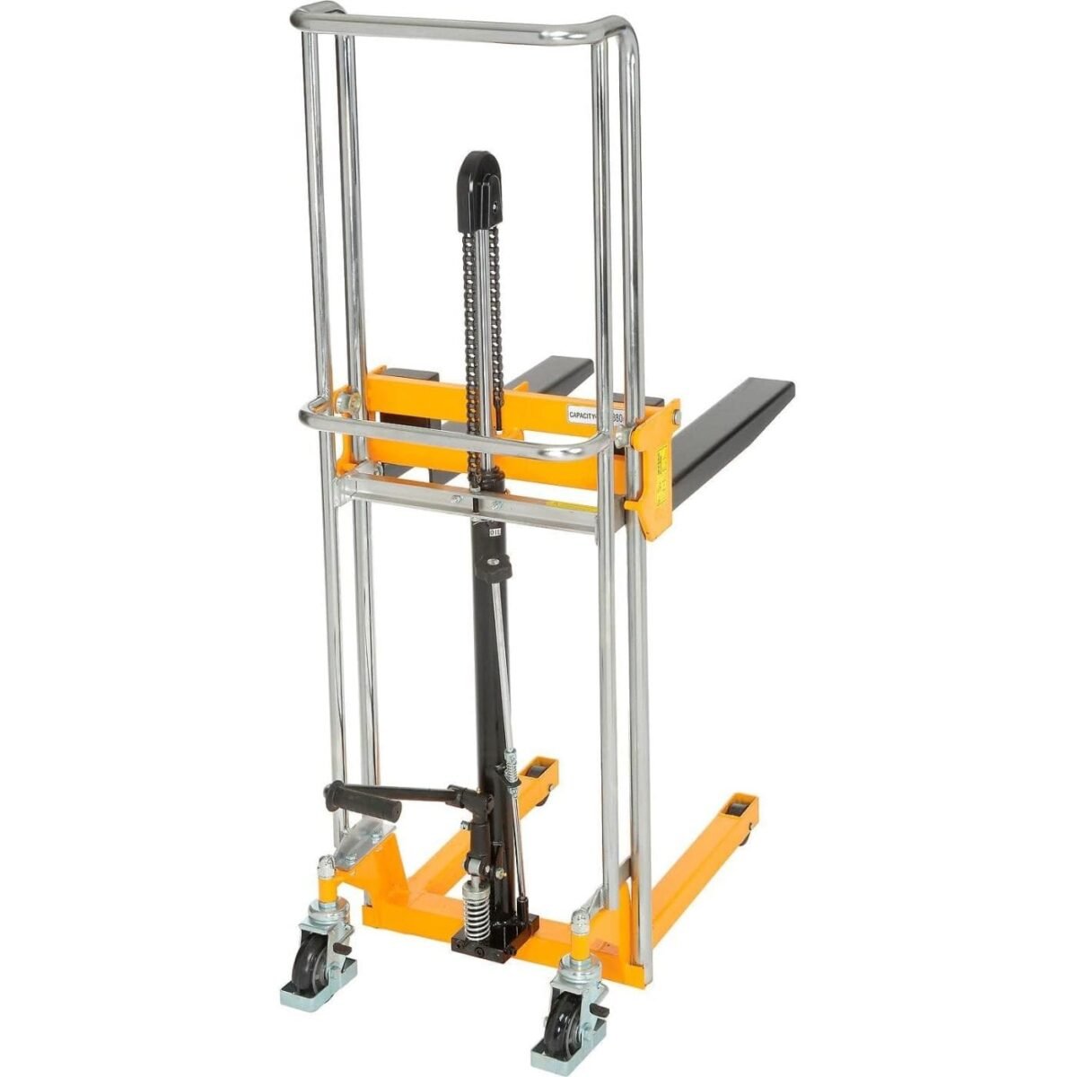 Global Industrial 988935 Manual Lift Stacker