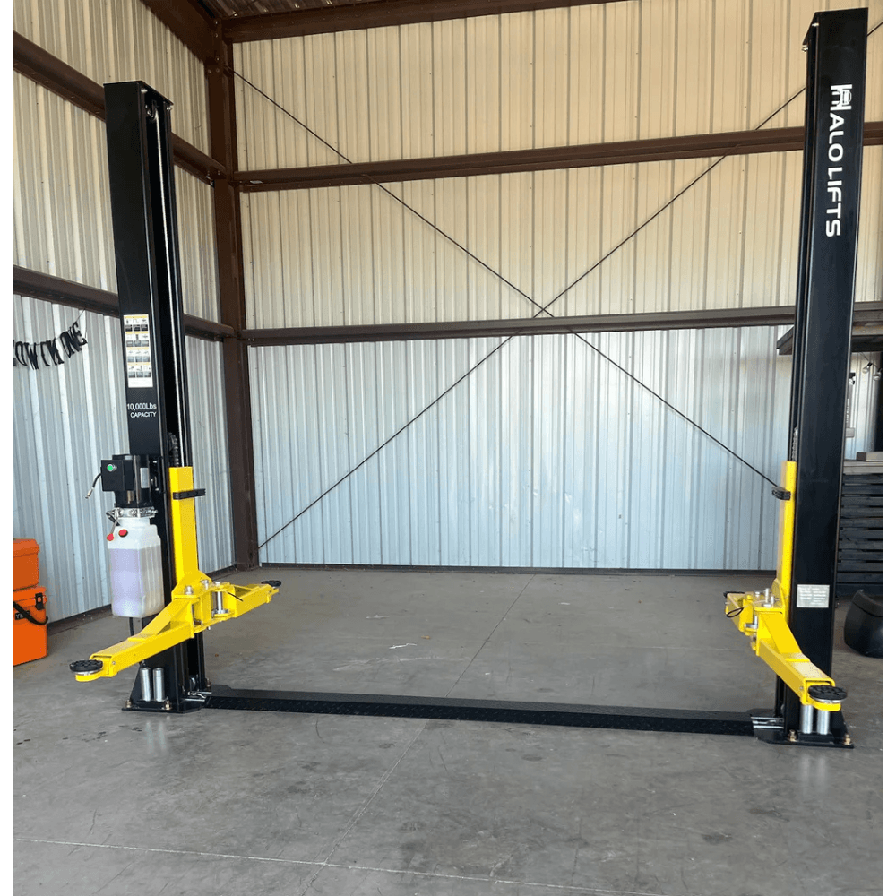 HALO LIFTS Base Plate 2 Post Car Lift – 10,000 LB Capacity