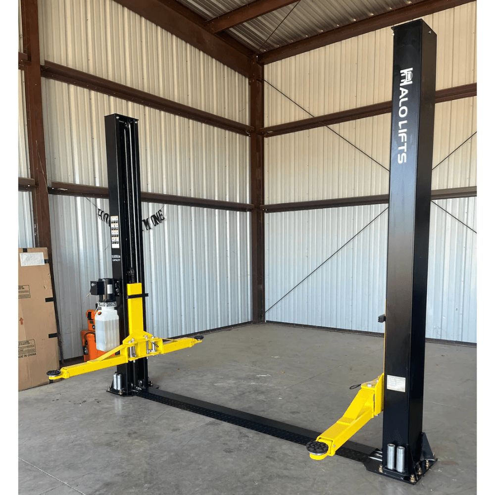 HALO LIFTS Base Plate 2 Post Car Lift – 10,000 LB Capacity