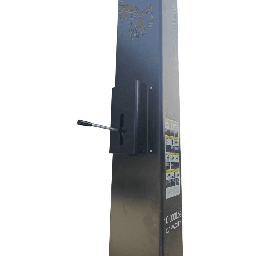 HALO LIFTS Clear Floor 2 Post Car Lift – 10,000 LBS Capacity