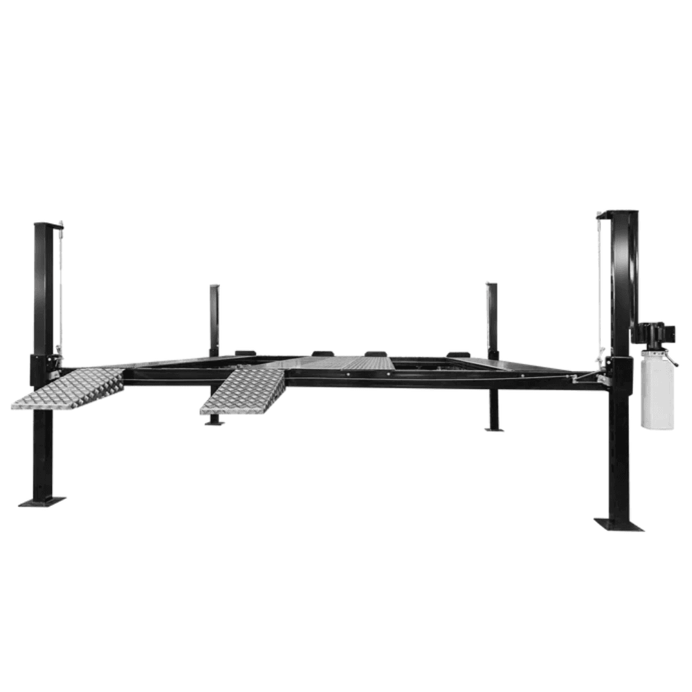 HALO LIFTS PRO Double Wide 4 Post Car Lift – 9,000 LBS Capacity