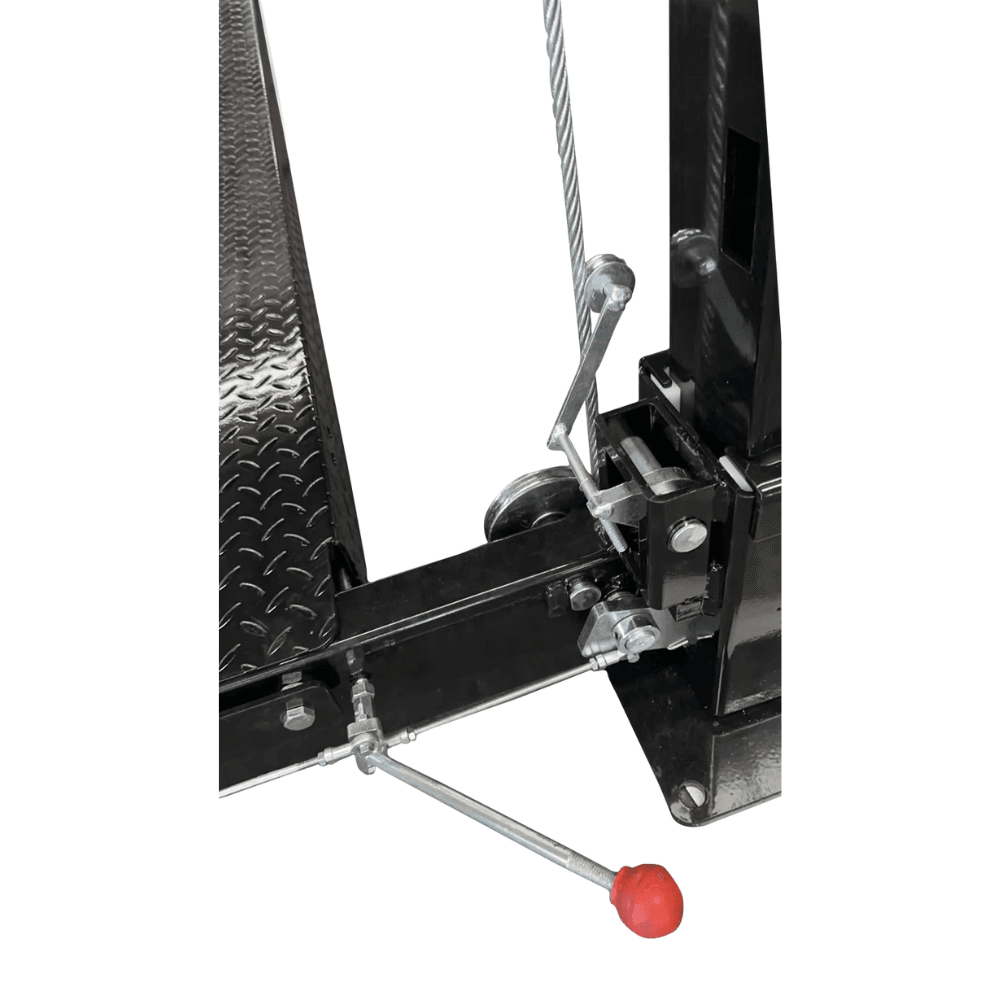 HALO LIFTS PRO Double Wide 4 Post Car Lift – 9,000 LBS Capacity