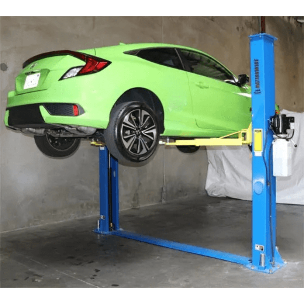 Nationwide NW-2-9KFP Two Post Floor Plate Car Lift – 9,000 lbs Capacity