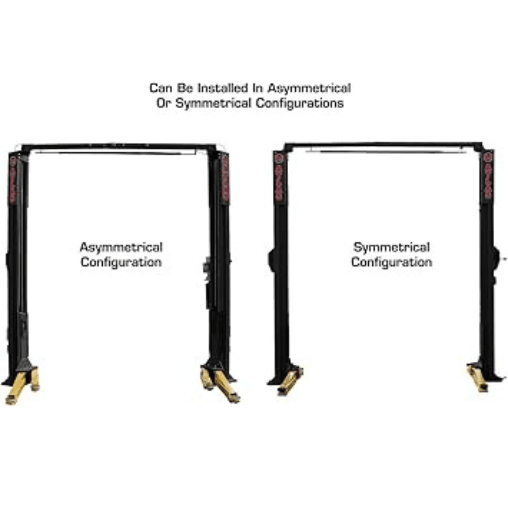 Platinum 10000 LB Certified 2-Post Lift – Atlas PVL-10