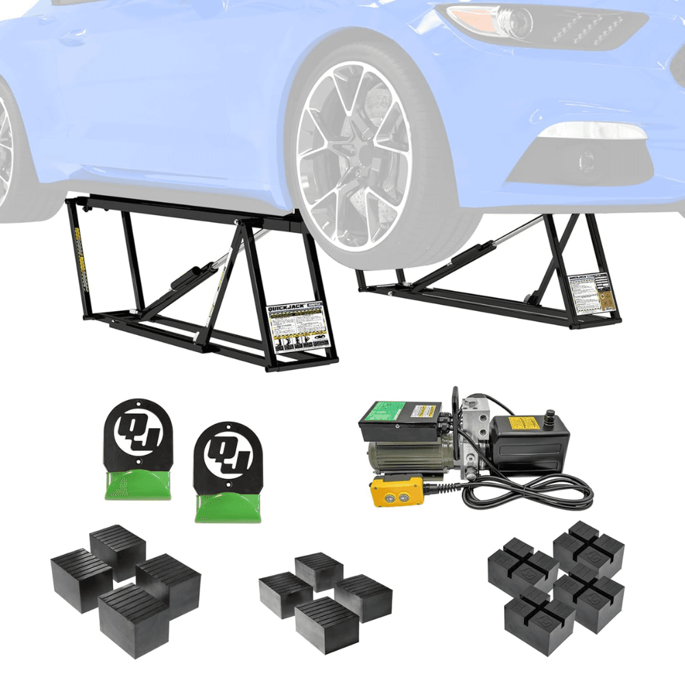 QuickJack 5000TLX Extended-Length Portable Lift Package Deal – 5,000 LBS Capacity