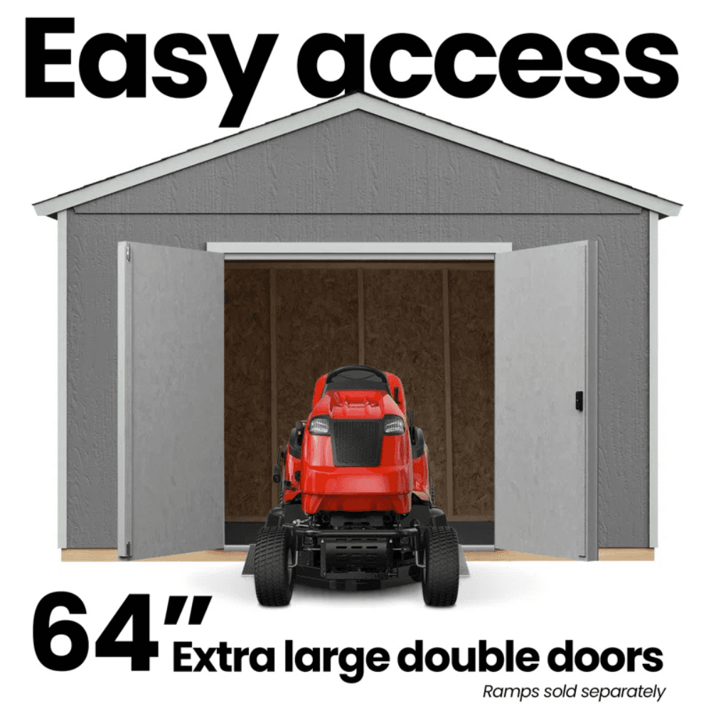 Astoria 12 ft. x 12 ft. Outdoor Wood Storage Shed