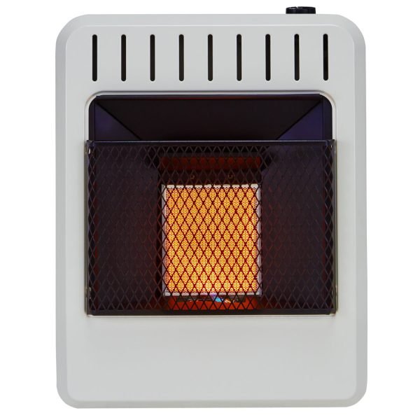 Avenger Reconditioned Dual Fuel Ventless Infrared Gas Space Heater – 10,000 BTU, T-Stat Control – Model# FDT1IRA-R