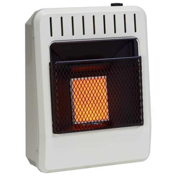 Avenger Reconditioned Dual Fuel Ventless Infrared Gas Space Heater – 10,000 BTU, T-Stat Control – Model# FDT1IRA-R