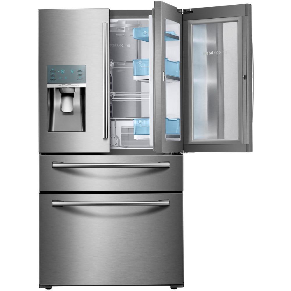 Samsung French Double Drawer Showcase Refrigerator