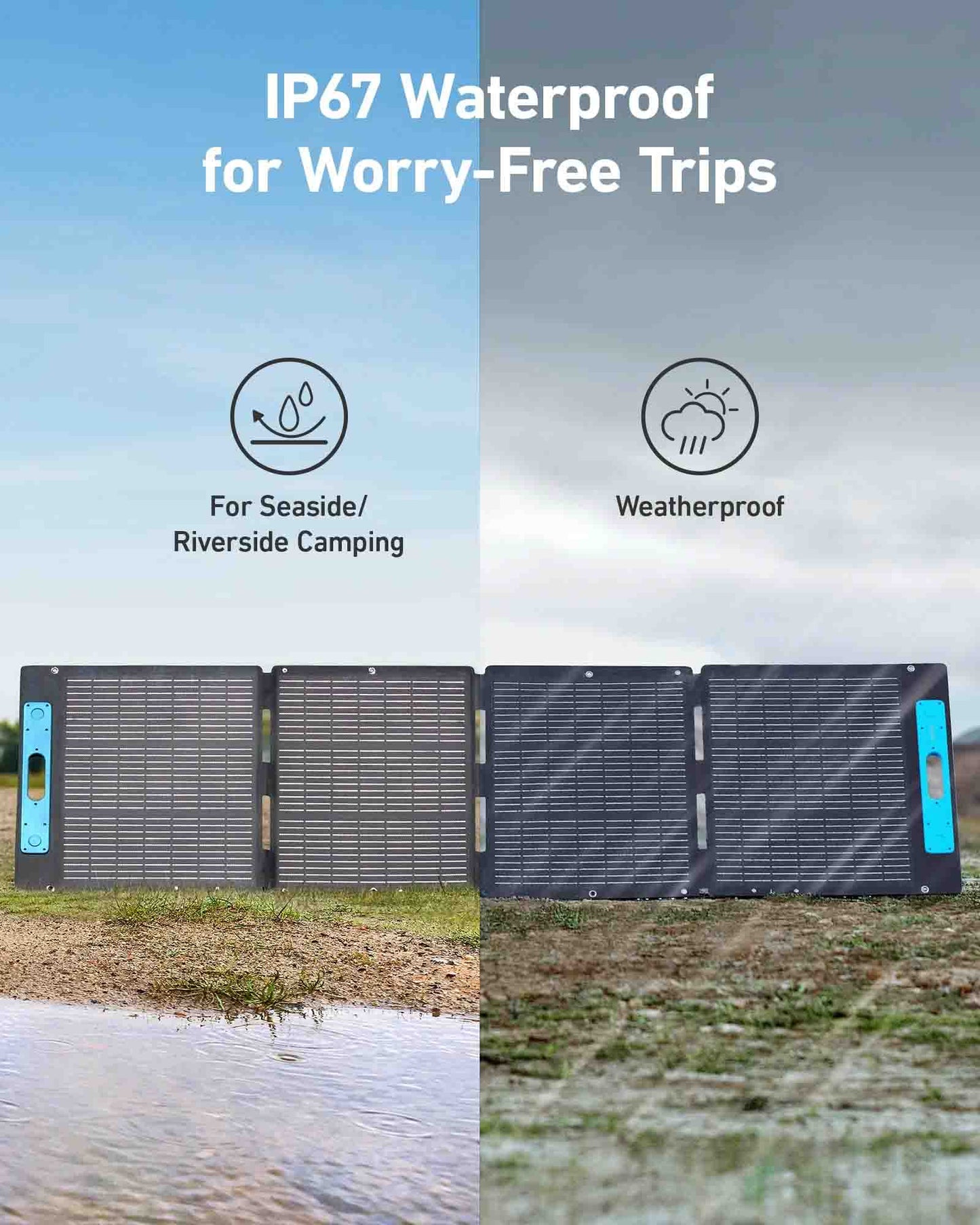 Anker SOLIX PS200 Portable Solar Panel | 200 Watts