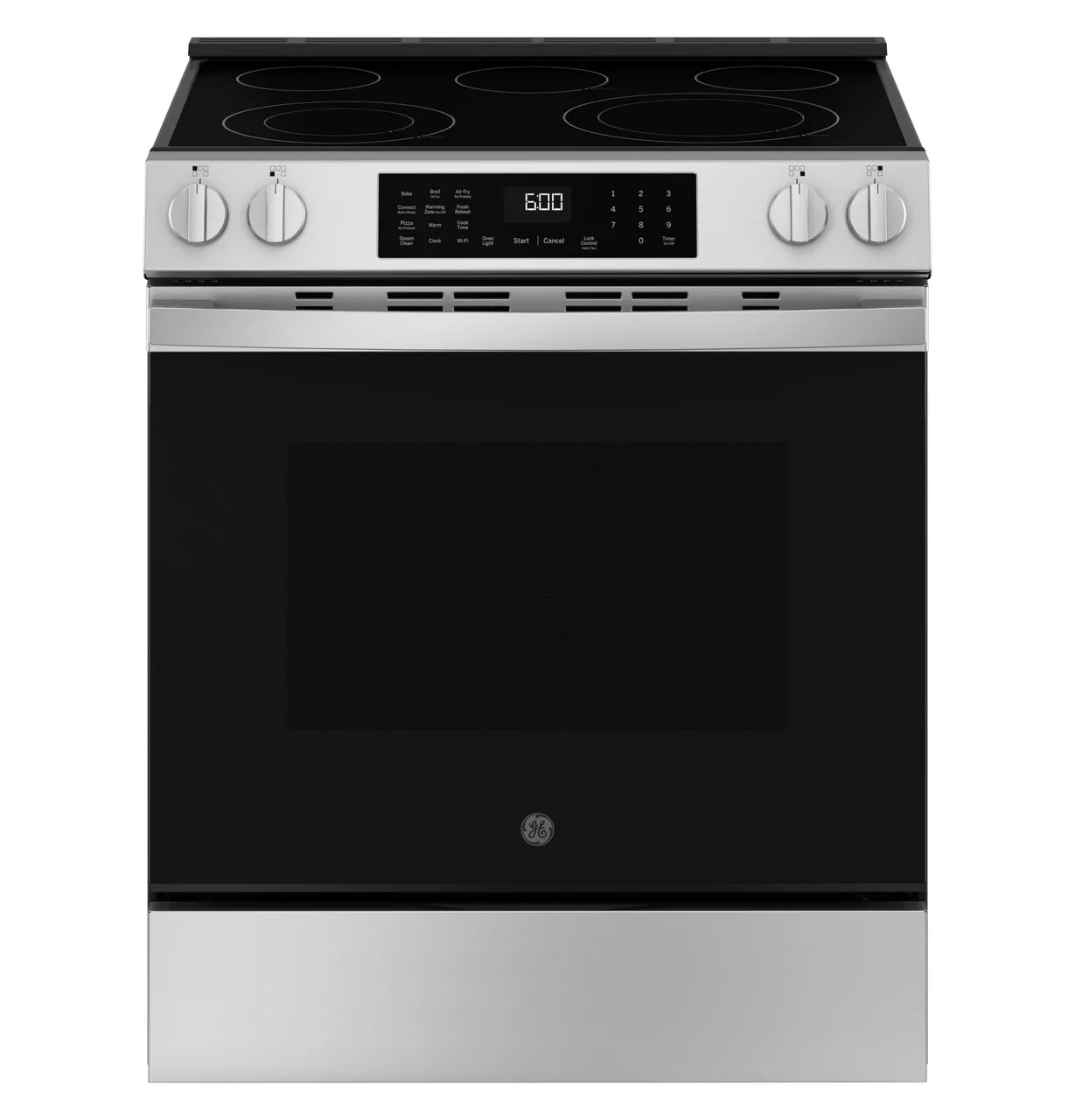 GE® ENERGY STAR® 30" Slide-In Electric Convection Range with No Preheat Air Fry and EasyWash™ Oven Tray