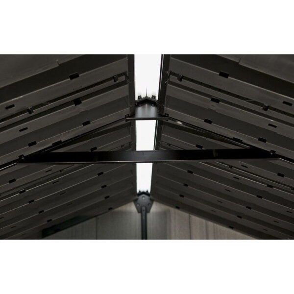 Keter 7.5′ x 9′ Oakland Heavy Duty Plastic Shed – Grey - Image 11