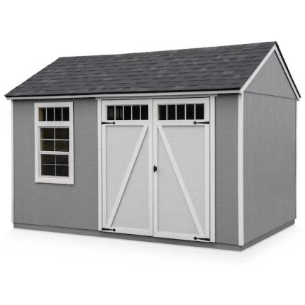 Heartland 12-Ft X 8-Ft Coronado Gable Engineered Storage Shed (Floor Included)