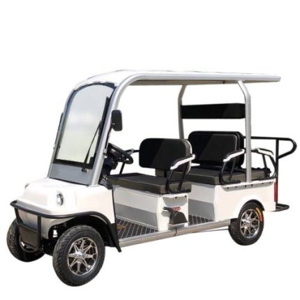 6 Seater Electric Golf Cart Limo Lsv Low Speed Vehicle Six Passenger – 60v Skyline Transporter