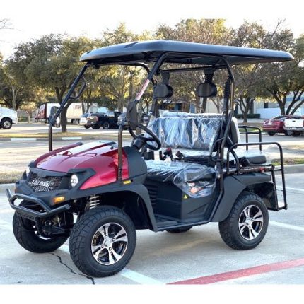 Gas Golf Cart Utv Hybrid Linhai Big Hammer 200 Gvx Side By Side Utv With Custom Rims/Tires & Extended Version – With Ext