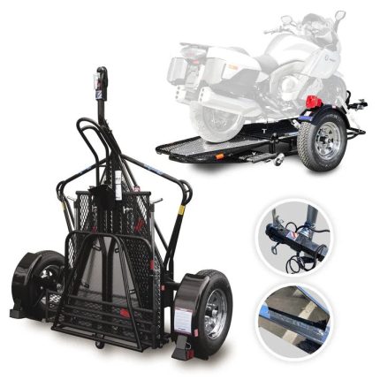 Single Ride-Up Srl Stand-Up™ Motorcycle Trailer