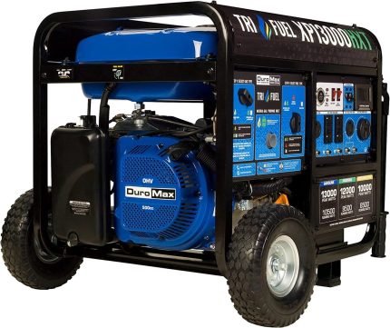 Duromax 13000 Watt Tri Fuel Portable Generator W/ Co Alert